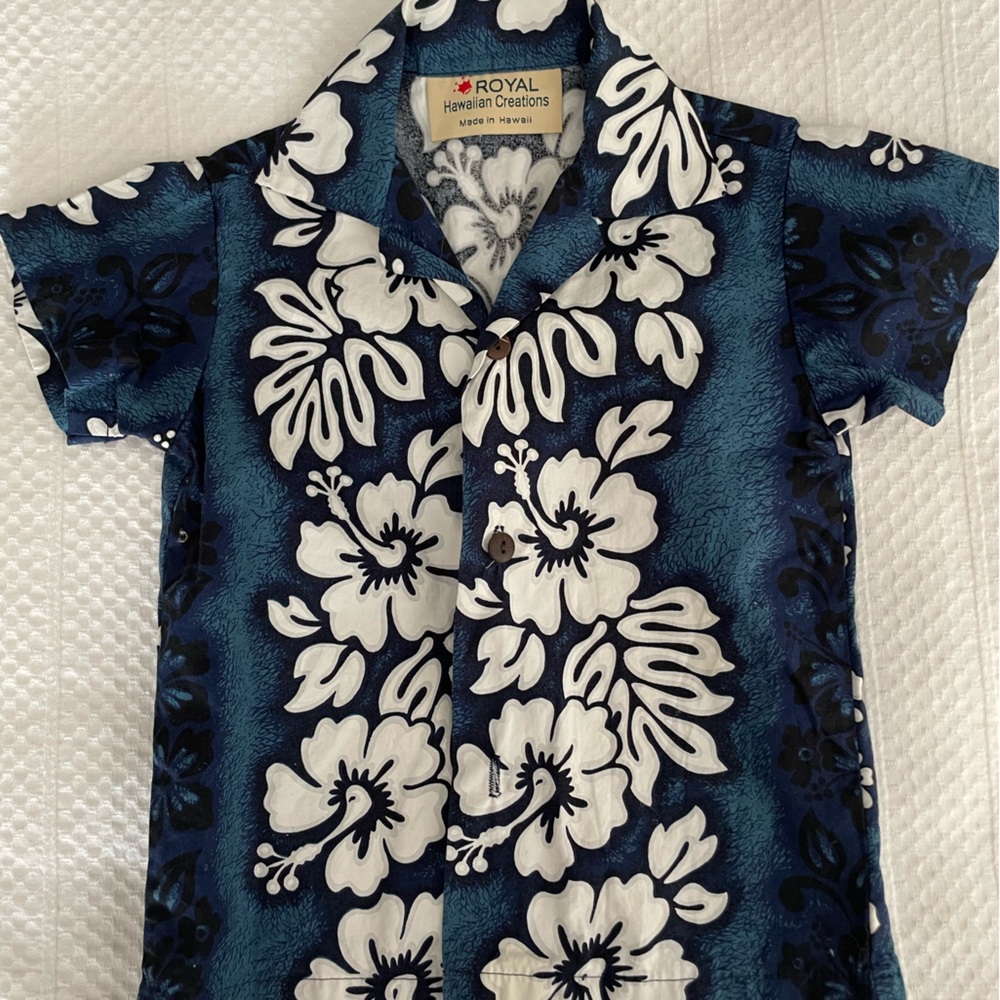 Authentic Hawaiian Shirt for toddler (Made in Hawaii)